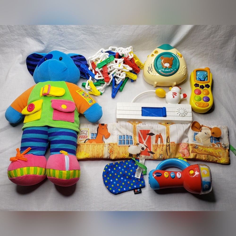 Electronic Toy and Plush Early Learning Toy Bundle 5 Pounds